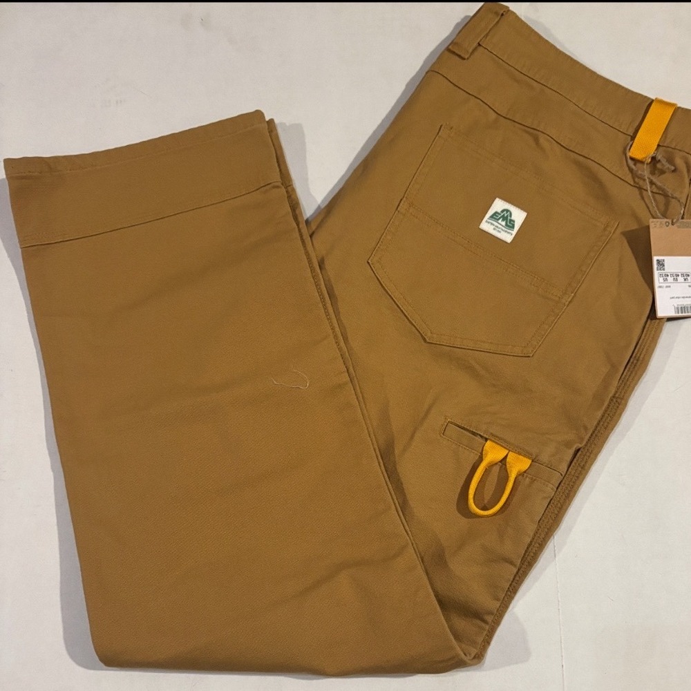 EMS Fencemender Rebar pants men's size 40/32 new with tags double knee gold tan - Picture 6 of 7